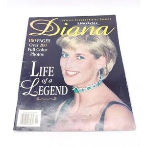 Vintage Special Commemorative Tribute DIANA Life of a Legend Magazine 1997 90s